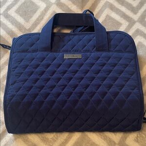 Vera Bradley Navy Quilted Carryall